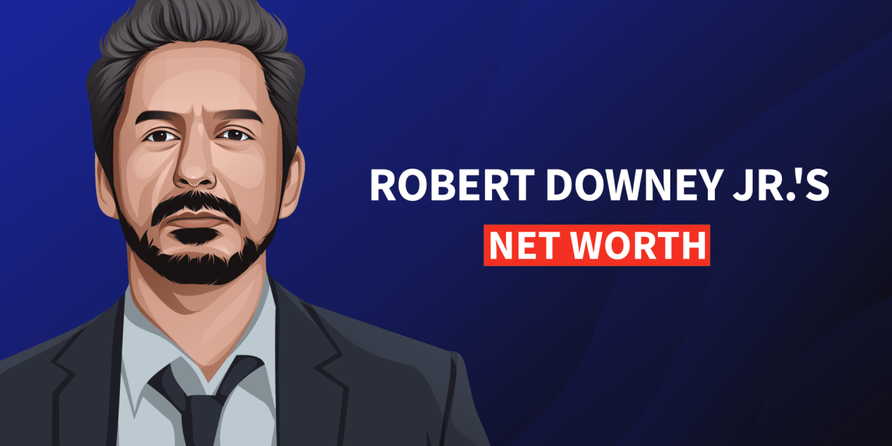 Robert Downey Jr Net Worth 2023